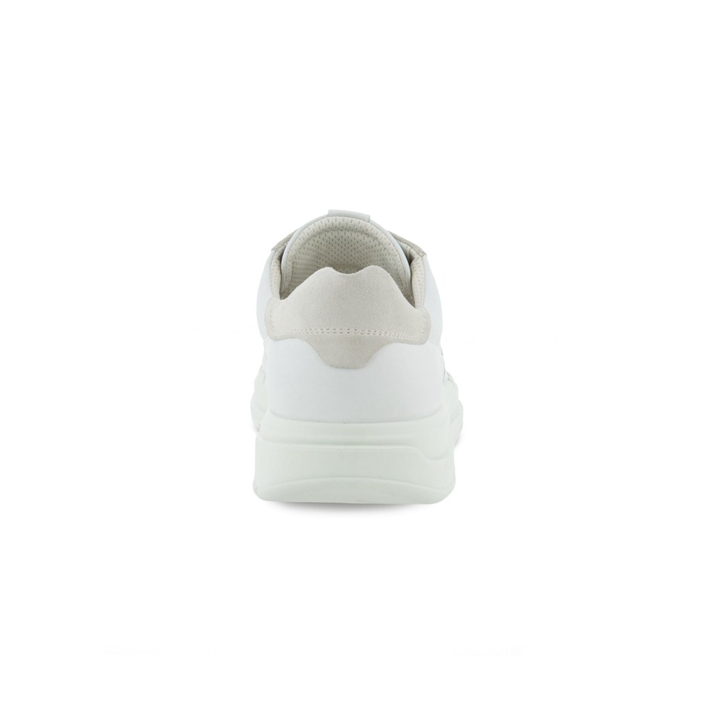 Mens Sneakers - ECCO Soft X - White - 4537HSUQY